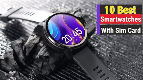 slim smart watch with sim card|smartwatches that work without phone.